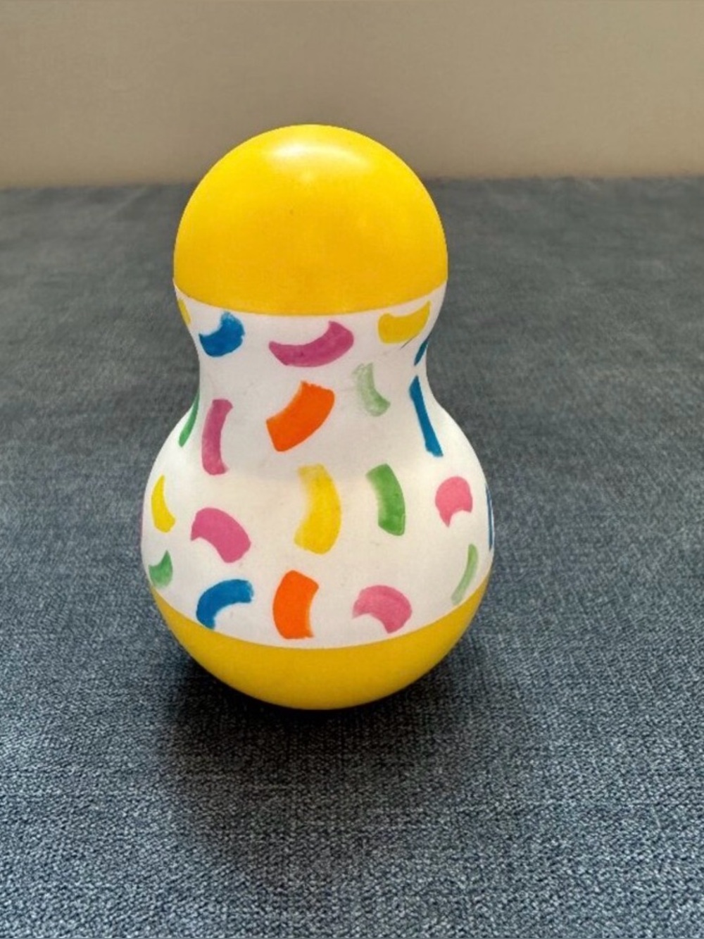LOVEVERY Tummy Time Wobbler Colorful Sensory Montessori Baby Infant Toy EUC